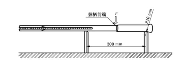 圖9:拍柄抗壓強(qiáng)度的測量